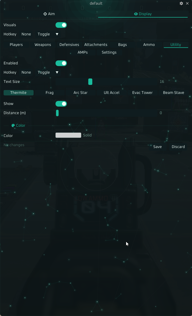 Apex Suite menu — tab 11