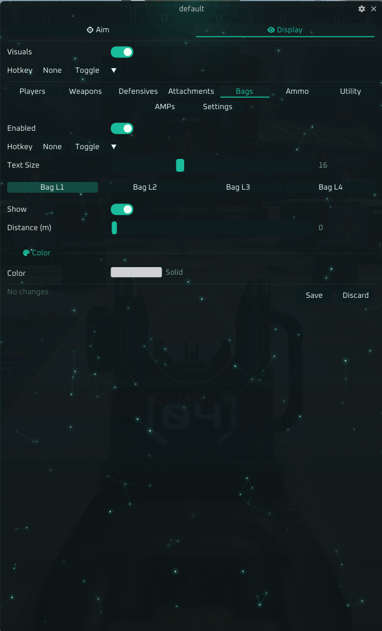 Apex Suite menu — tab 9